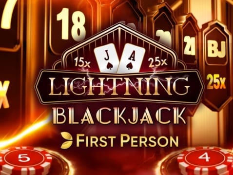 فرسٹ پرسن لائٹننگ بلیک جیک game icon